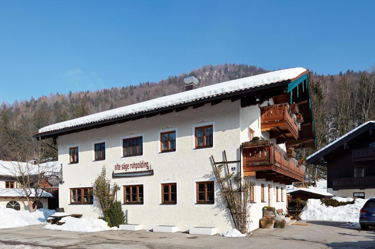 Hotel Garni Alte Säge Ruhpolding Exterior foto