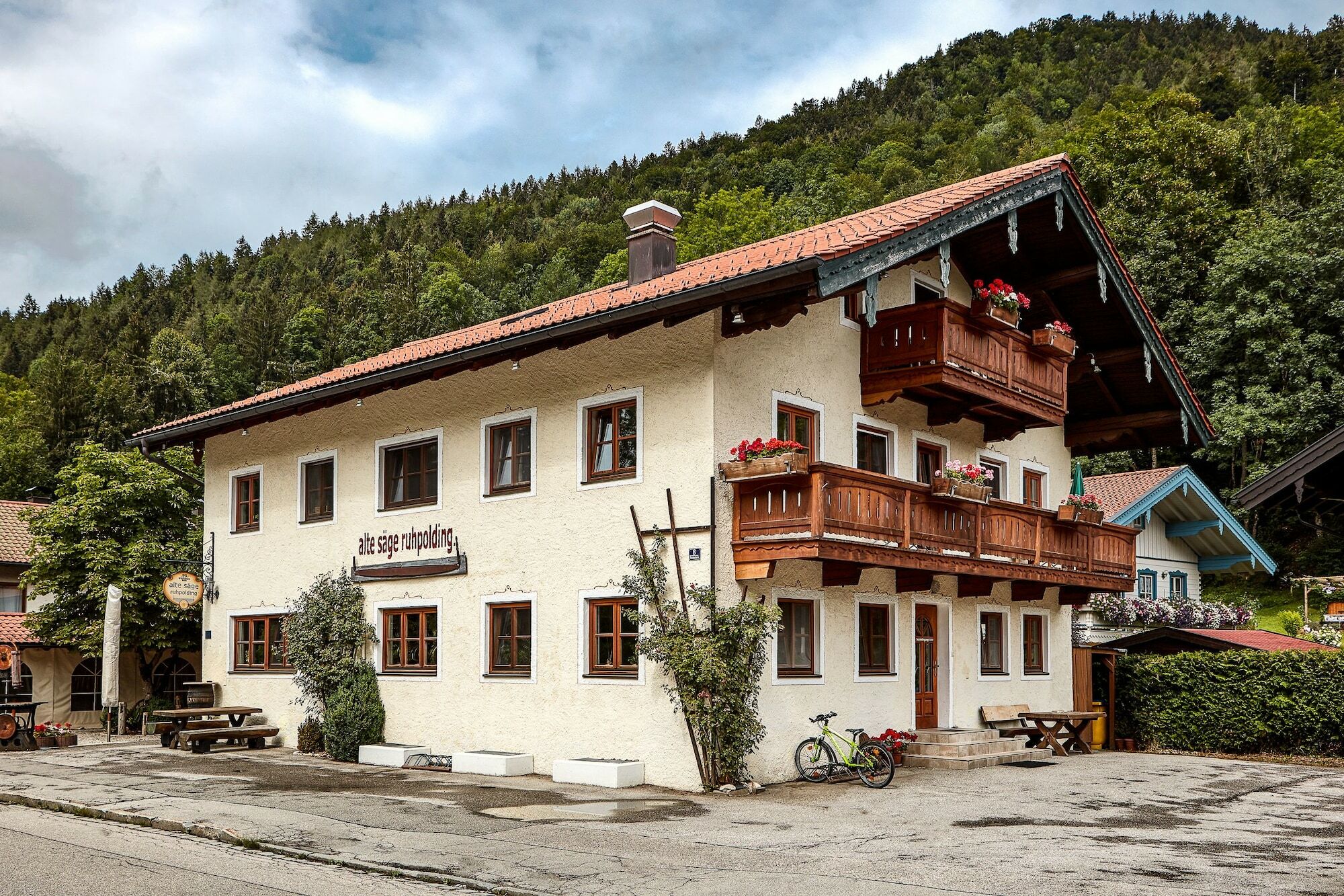 Hotel Garni Alte Säge Ruhpolding Exterior foto